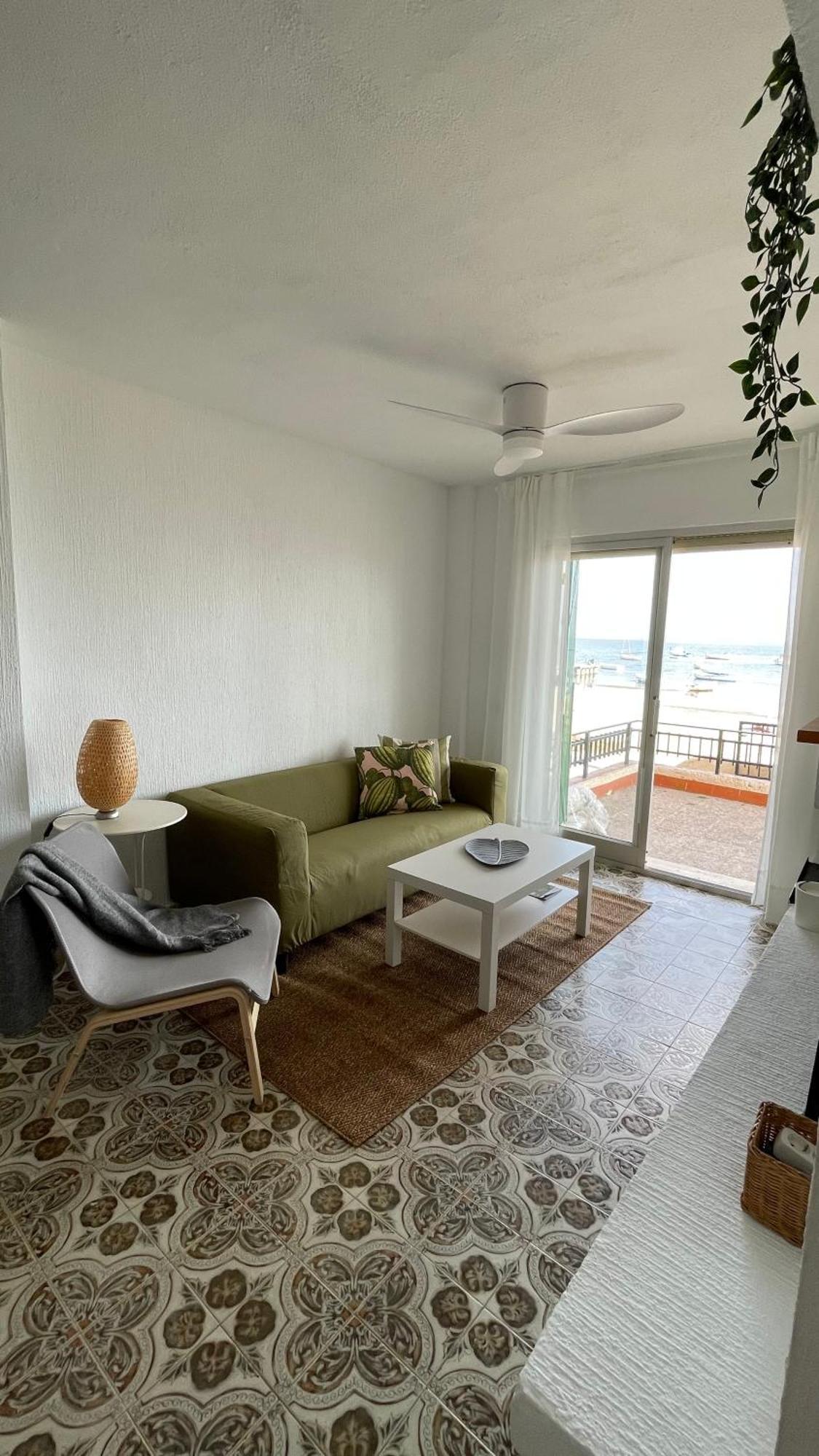 Charming Beachfront Apartment Murcia Buitenkant foto